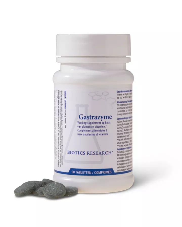 Gastrazyme Vitamine U van Biotics | Energetica Natura
